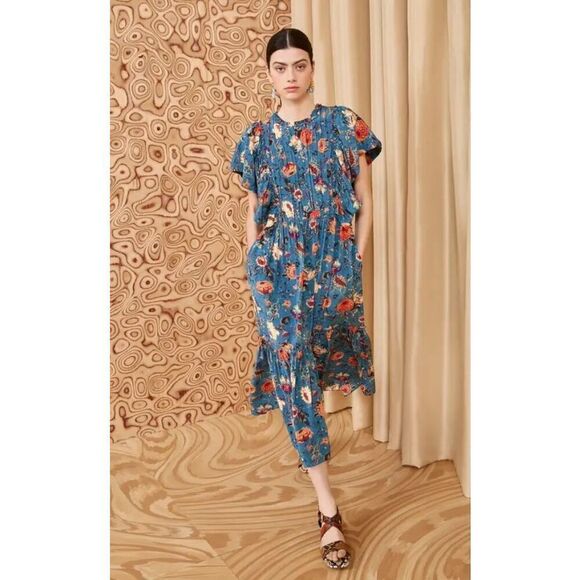 Ulla Johnson Dresses & Skirts - ULLA JOHNSON Ilaria Silk Dress in Bluette NWT Size 4